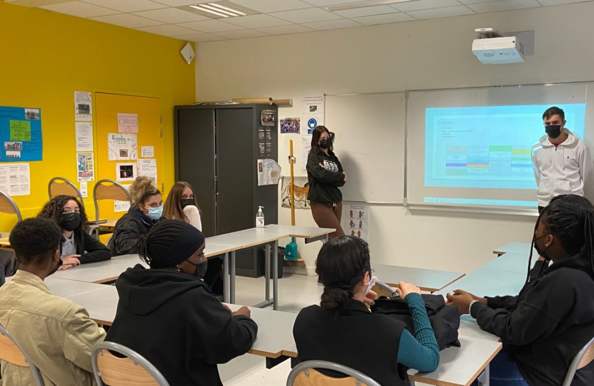 Promotion 2023 – Tutorat au collège Simone Veil